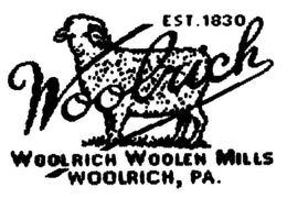 WOOLRICH WOOLRICH WOOLEN MILLS WOOLRICH, PA. EST. 1830 trademark