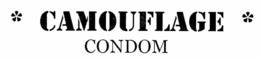 CAMOUFLAGE CONDOM trademark