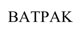 BATPAK trademark