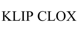 KLIP CLOX trademark