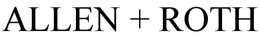 ALLEN + ROTH trademark