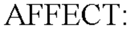AFFECT: trademark