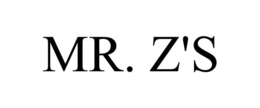 MR. Z'S trademark