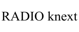 RADIO KNEXT trademark