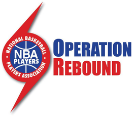 OPERATION REBOUND NBA PLAYERS NATIONAL · BASKETBALL · PLAYERS ASSOCIATION trademark