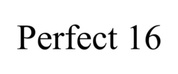 PERFECT 16 trademark