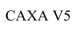 CAXA V5 trademark
