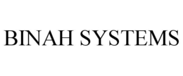 BINAH SYSTEMS trademark
