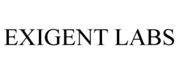 EXIGENT LABS trademark