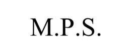 M.P.S. trademark