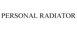 PERSONAL RADIATOR trademark