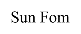 SUN FOM trademark
