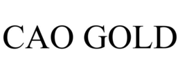 CAO GOLD trademark