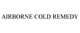AIRBORNE COLD REMEDY trademark