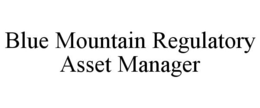 BLUE MOUNTAIN REGULATORY ASSET MANAGER trademark