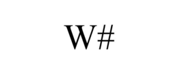 W# trademark