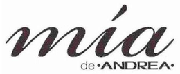 MIA DE ANDREA trademark