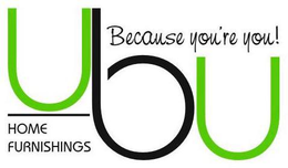 UBU HOME FURNISHINGS BECAUSE YOU'RE YOU! trademark