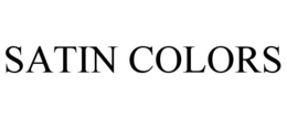 SATIN COLORS trademark