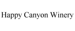 HAPPY CANYON WINERY trademark