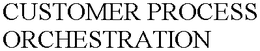 CUSTOMER PROCESS ORCHESTRATION trademark