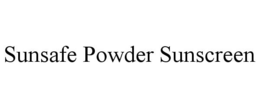 SUNSAFE POWDER SUNSCREEN trademark