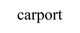 CARPORT trademark
