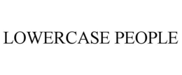 LOWERCASE PEOPLE trademark