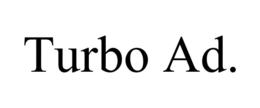 TURBO AD. trademark