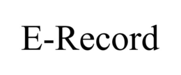 E-RECORD trademark