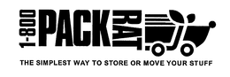 1-800 PACK RAT THE SIMPLEST WAY TO STORE OR MOVE YOUR STUFF trademark