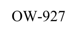OW-927 trademark
