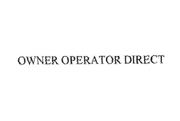 OWNER OPERATOR DIRECT trademark