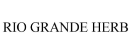RIO GRANDE HERB trademark