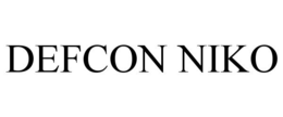 DEFCON NIKO trademark