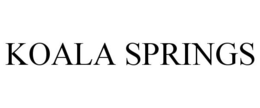 KOALA SPRINGS trademark