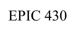 EPIC 430 trademark