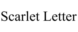 SCARLET LETTER trademark