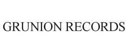 GRUNION RECORDS trademark