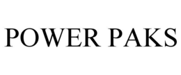 POWER PAKS trademark