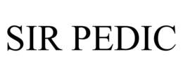 SIR PEDIC trademark