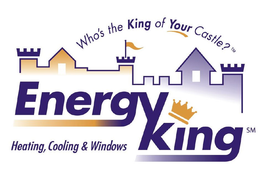 ENERGY KING WHO'S THE KING OF YOUR CASTLE? HEATING, COOLING & WINDOWS trademark