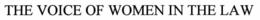 THE VOICE OF WOMEN IN THE LAW trademark
