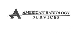A AMERICAN RADIOLOGY SERVICES trademark