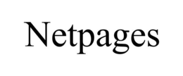 NETPAGES trademark