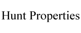 HUNT PROPERTIES trademark