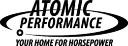 ATOMIC PERFORMANCE YOUR HOME FOR HORSEPOWER trademark