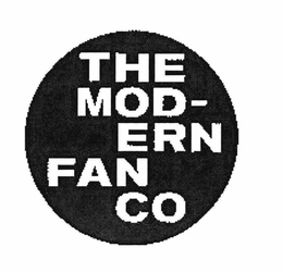 THE MOD-ERN FAN CO trademark