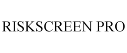 RISKSCREEN PRO trademark