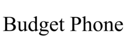 BUDGET PHONE trademark